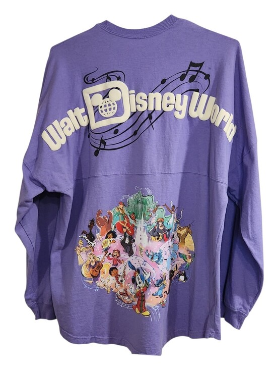 Disney Tops - Walt Disney World Disney 100 Special Moments Spirit Jersey Purple XL Shirt